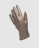 Fine leather gloves - Dark Brown