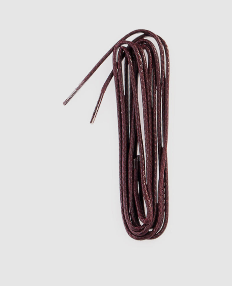 Quality round shoe laces - Bordeaux