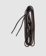 Quality round shoe laces - Dark Brown