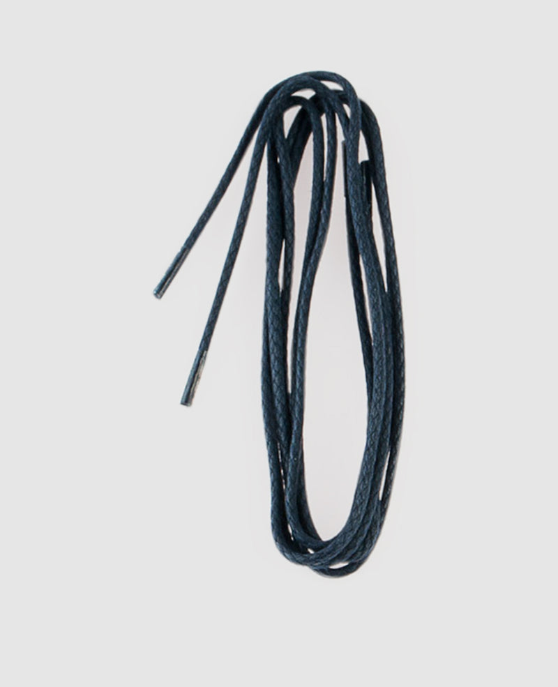 Quality round shoe laces - Marine