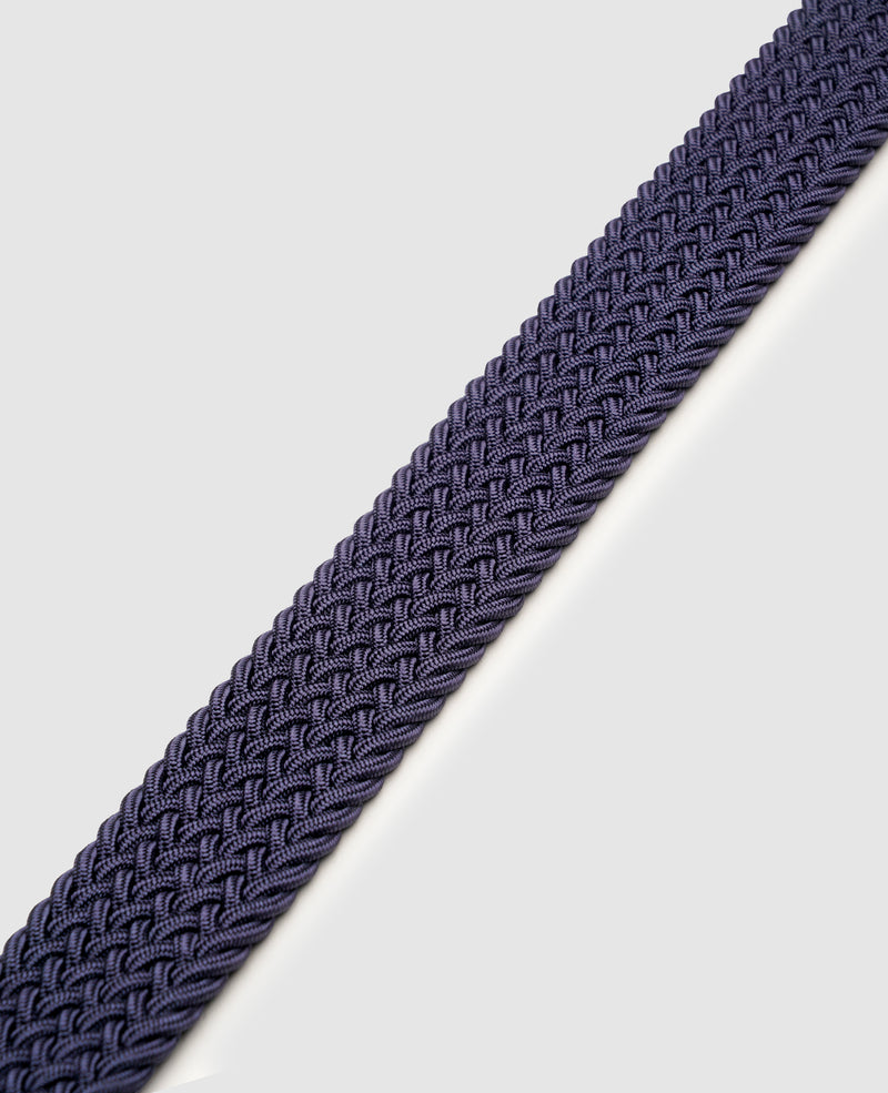 Braided Belt - Dark Blue