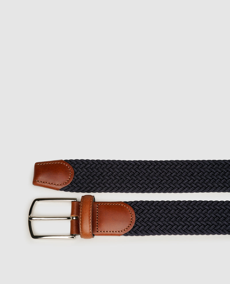 Braided Belt - Dark Grey