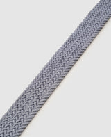 Braided Belt - Light Grey