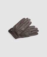 Deerskin gloves - Dark Brown